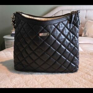 Kate Spade Quilted Black Shoulder Bag